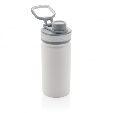 Logotrade promotional products photo of: Vacuum stainless steel bottle with sports lid 550ml