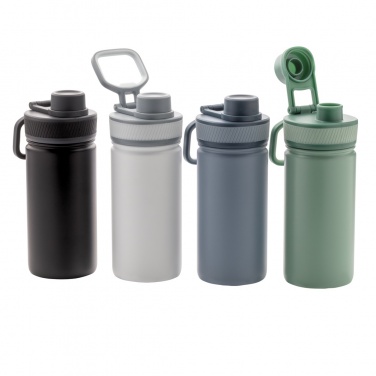 Logo trade promotional item photo of: Vacuum stainless steel bottle with sports lid 550ml