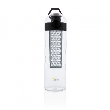 Logo trade promotional item photo of: Honeycomb lockable leak proof infuser bottle