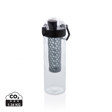 Logo trade promotional merchandise photo of: Honeycomb lockable leak proof infuser bottle