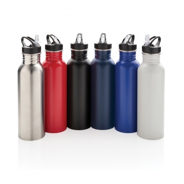 Logo trade corporate gifts image of: Deluxe stainless steel activity bottle