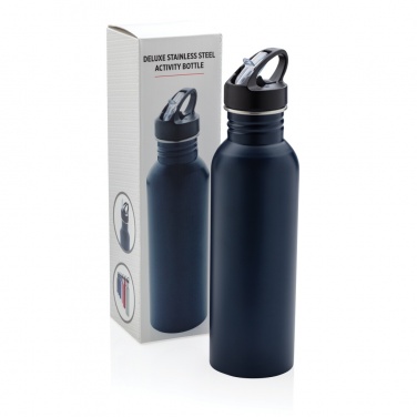 Logo trade promotional gift photo of: Deluxe stainless steel activity bottle