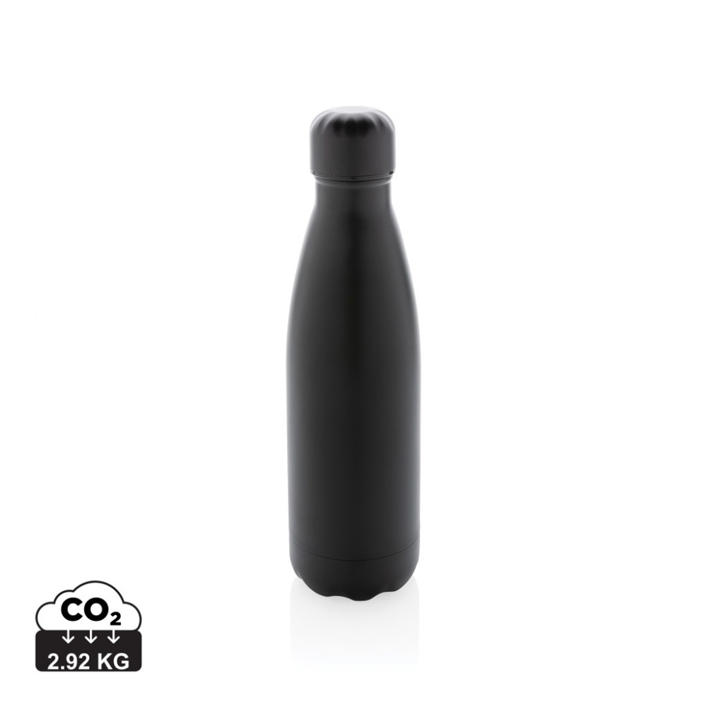 Logotrade corporate gift image of: Solid colour vacuum stainless steel bottle 500 ml