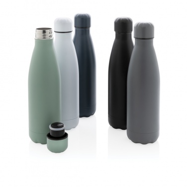 Logo trade promotional giveaways picture of: Solid colour vacuum stainless steel bottle 500 ml