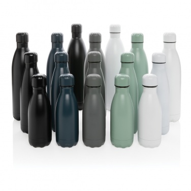 Logotrade corporate gift image of: Solid colour vacuum stainless steel bottle 500 ml