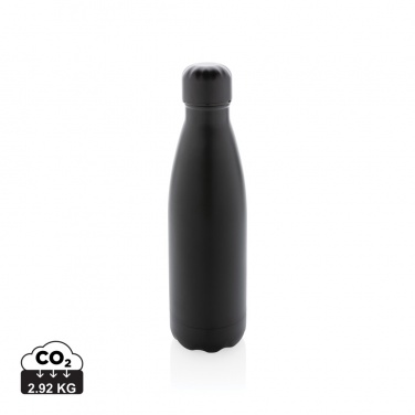 Logotrade advertising product image of: Solid colour vacuum stainless steel bottle 500 ml