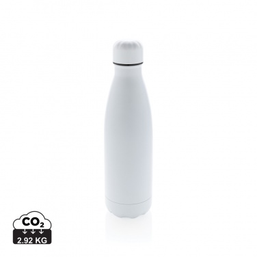 Logotrade promotional merchandise picture of: Solid colour vacuum stainless steel bottle 500 ml