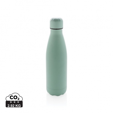 Logotrade promotional item image of: Solid colour vacuum stainless steel bottle 500 ml