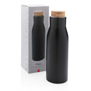 Logo trade promotional items picture of: Clima leakproof vacuum bottle with steel lid