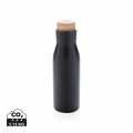 Clima leakproof vacuum bottle with steel lid, black