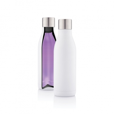 Logo trade promotional merchandise picture of: UV-C steriliser vacuum stainless steel bottle