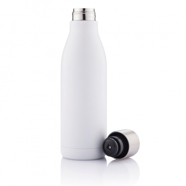 Logo trade promotional merchandise image of: UV-C steriliser vacuum stainless steel bottle