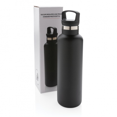 Logo trade promotional items picture of: Vacuum insulated leak proof standard mouth bottle