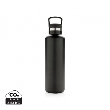 Logo trade promotional items image of: Vacuum insulated leak proof standard mouth bottle