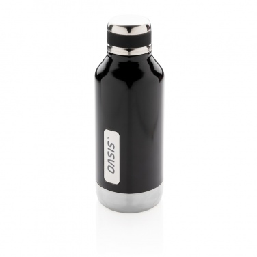 Logotrade promotional product picture of: Leak proof vacuum bottle with logo plate