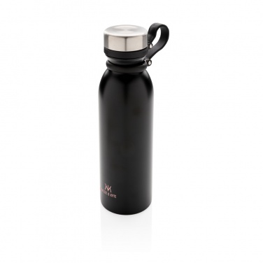 Logo trade promotional merchandise picture of: Copper vacuum insulated bottle with carry loop