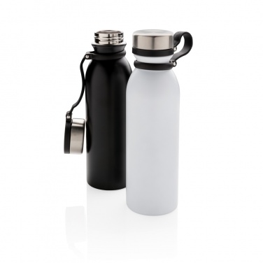 Logo trade corporate gifts image of: Copper vacuum insulated bottle with carry loop