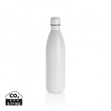 Logo trade promotional product photo of: Solid colour vacuum stainless steel bottle 1L