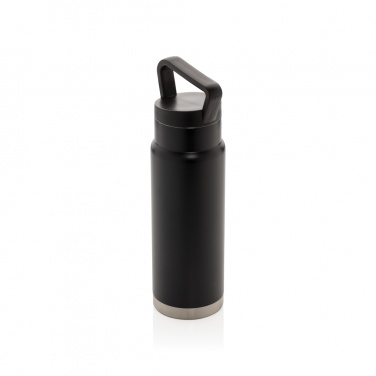 Logo trade promotional items image of: Leakproof vacuum on-the-go bottle with handle