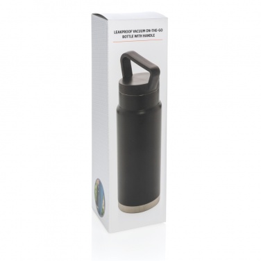 Logotrade promotional items photo of: Leakproof vacuum on-the-go bottle with handle