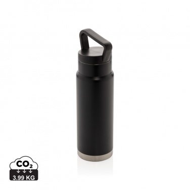 Logo trade advertising product photo of: Leakproof vacuum on-the-go bottle with handle