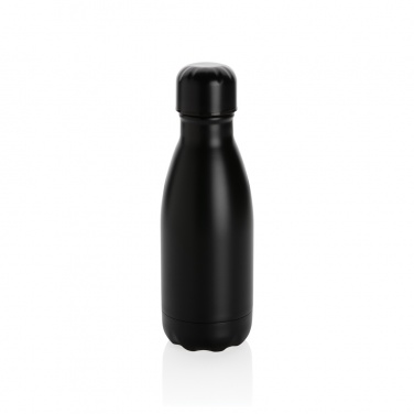 Logo trade promotional merchandise photo of: Solid colour vacuum stainless steel bottle 260ml