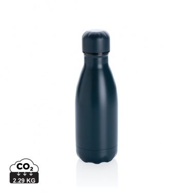 Logo trade promotional giveaway photo of: Solid colour vacuum stainless steel bottle 260ml