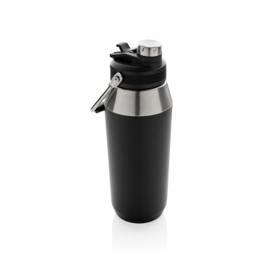 Logotrade promotional gift image of: Vacuum stainless steel dual function lid bottle 1L