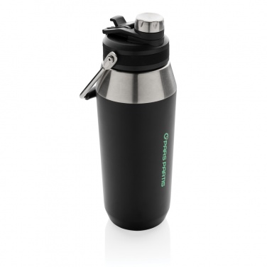 Logo trade promotional giveaway photo of: Vacuum stainless steel dual function lid bottle 1L