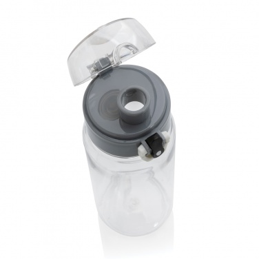 Logo trade promotional products image of: Yide RCS Recycled PET leakproof lockable waterbottle 600ml