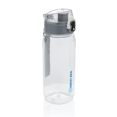 Logo trade promotional products image of: Yide RCS Recycled PET leakproof lockable waterbottle 600ml