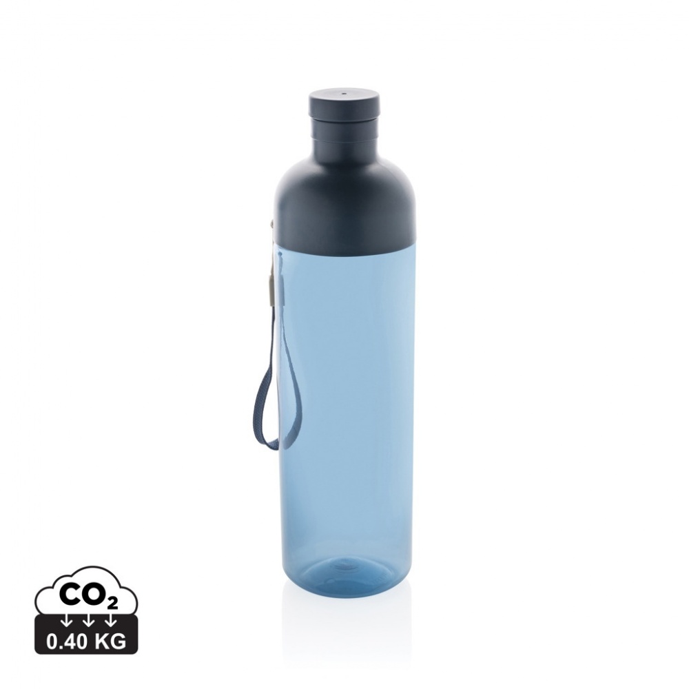 Logo trade promotional giveaway photo of: Impact RCS recycled PET leakproof water bottle 600ml