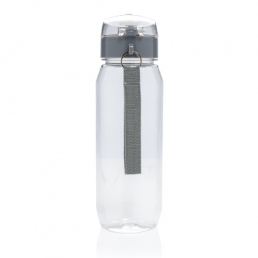 Logo trade promotional merchandise picture of: Yide RCS Recycled PET leakproof lockable waterbottle 800ml