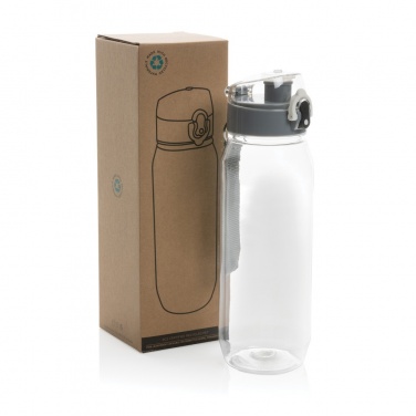 Logotrade promotional giveaways photo of: Yide RCS Recycled PET leakproof lockable waterbottle 800ml