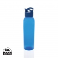 Oasis RCS recycled pet water bottle 650ml, blue