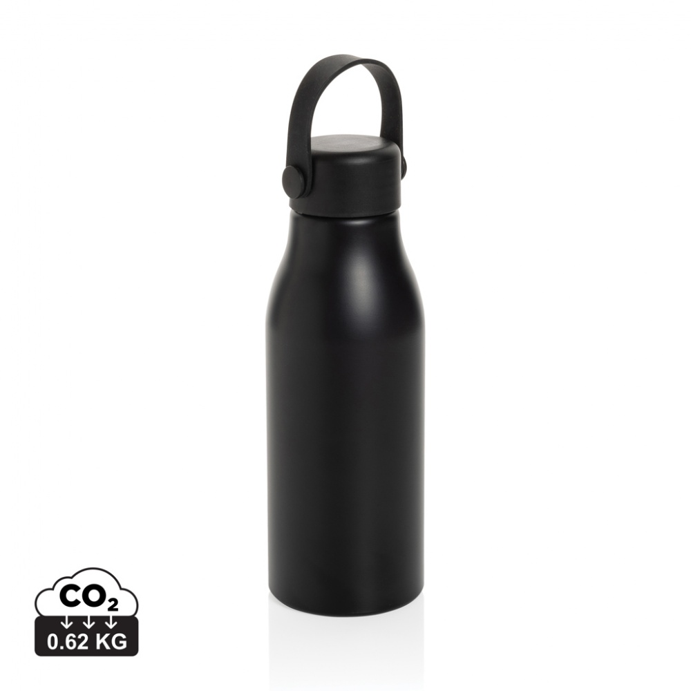 Logotrade advertising products photo of: Pluto RCS Certified recycled aluminium bottle 680ml