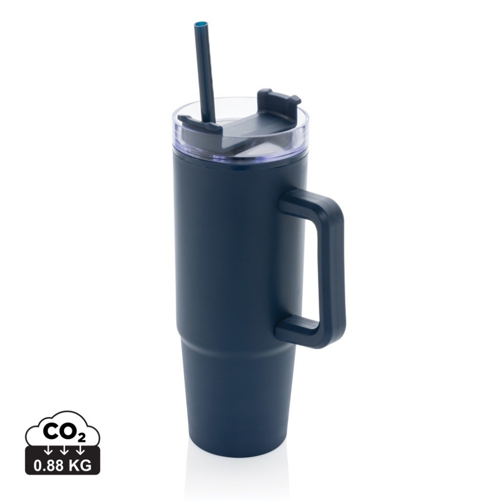 Logo trade promotional gifts picture of: Tana RCS plastic tumbler with handle 900ml