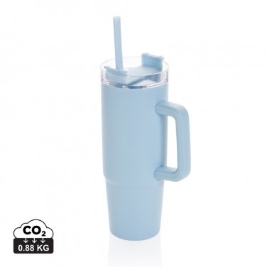 Logotrade promotional gift picture of: Tana RCS plastic tumbler with handle 900ml