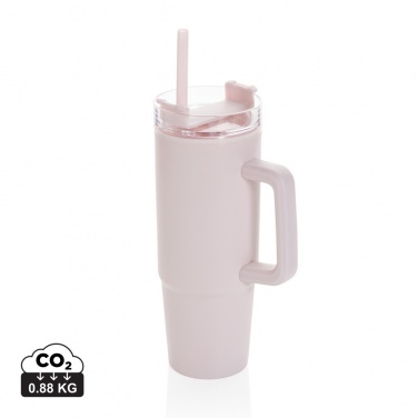 Logotrade promotional giveaway picture of: Tana RCS plastic tumbler with handle 900ml