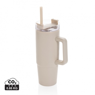 Logotrade promotional giveaway image of: Tana RCS plastic tumbler with handle 900ml