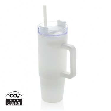 Logotrade promotional gift image of: Tana RCS plastic tumbler with handle 900ml