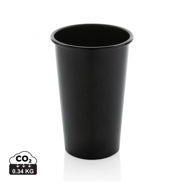 Logo trade business gift photo of: Alo RCS recycled aluminium lightweight cup 450ml