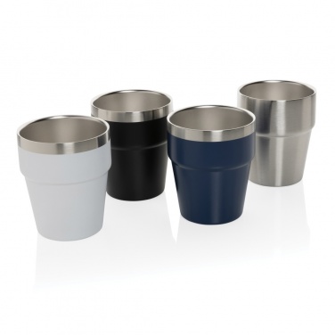 Logo trade promotional gifts image of: Clark RCS double wall coffee cup 300ML