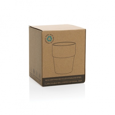 Logotrade promotional gift picture of: Clark RCS double wall coffee cup 300ML