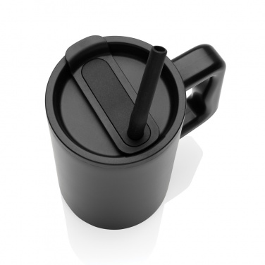 Logotrade promotional giveaway picture of: Cube RCS certified recycled steel mug 800ml