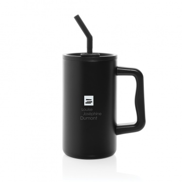 Logotrade corporate gift image of: Cube RCS certified recycled steel mug 800ml