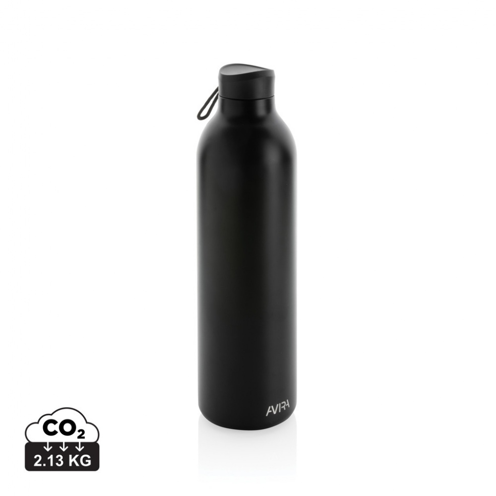 Logo trade promotional products image of: Avira Avior RCS Re-steel bottle 1L