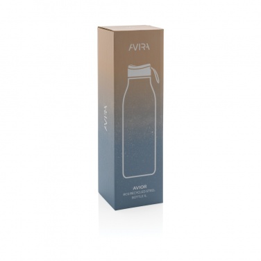 Logotrade advertising product image of: Avira Avior RCS Re-steel bottle 1L