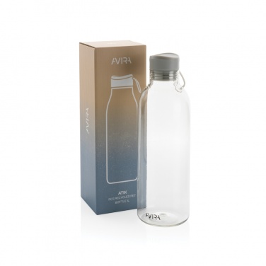 Logo trade promotional giveaways picture of: Avira Atik RCS Recycled PET bottle 1L