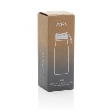 Logotrade promotional item picture of: Avira Ain RCS Re-steel 150ML mini travel bottle